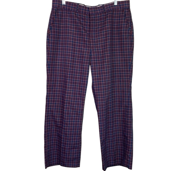 Vintage Plaid Pants Tartan 70s - Picture 6 of 7